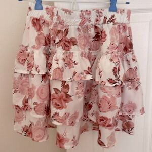 Floral Skirt in Size Small